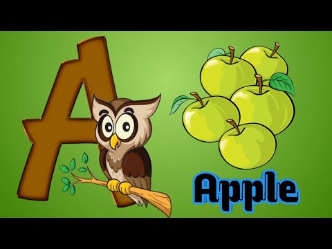 Abc A to z | ABC | A to Z Alphabets | Abcd | A For Apple | B For Ball #cartoonforkids #abcdsong #abc