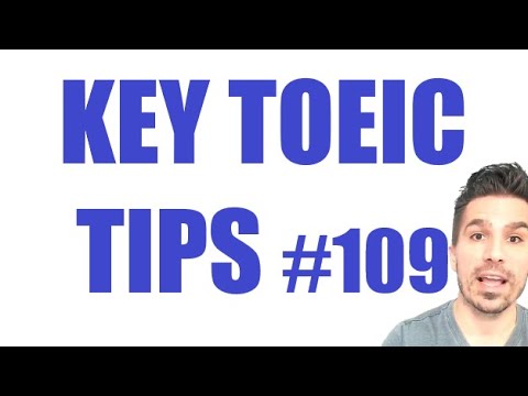 ATTENTION TOEIC STUDENTS! INCREASE YOUR SCORE BY LEARNING TO ANSWER 3 TOUGH QUESTIONS #109 #toeic990