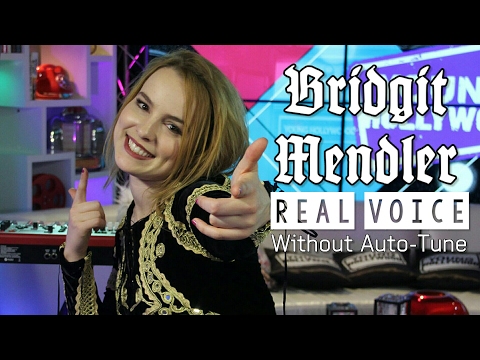 Bridgit Mendler's Real Voice (Without Auto-Tune)