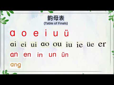 韵母歌 | Chinese Pinyin Song | Chinese Finals Song | aoe song