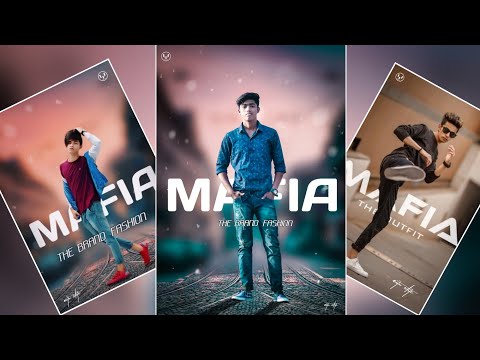 Mafia - The Brand Fashion _ Viral Photo Editing Of 2019 _ PicsArt New HD Photo Editorial 2019