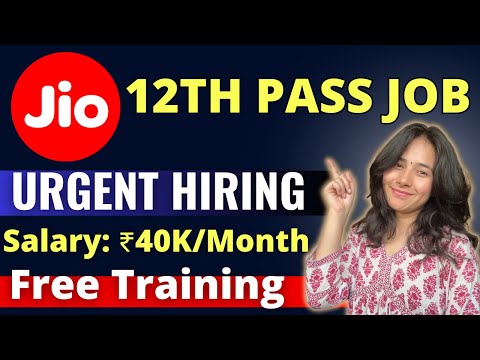 Jio Hiring | 12th Pass Job | Jio off campus Drive 2024 | Jio job vacancy 2024@Jobwithmayra