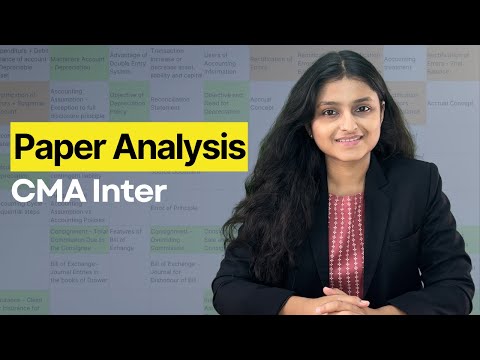 Paper Analysis Dec 2023 | CMA Inter | Both Group | Palak Sharma