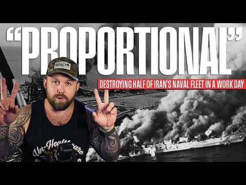 America Obliterates Half Of Iran's Navy In 8 Hours! - Operation Praying Mantis