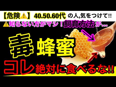 【超危険】ヤバすぎる！蜂の飼育方法が悲惨で蜂蜜がほぼ毒扱い…蜂蜜の危険性５つとオススメ３選！