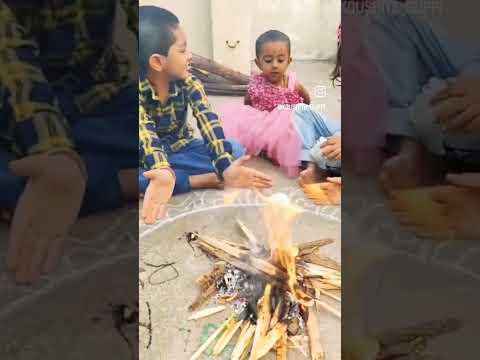 Advance happy bhogi 🔥#pongal #bhogivlog #shorts#honeypapa #cutelook #pongalcelebration