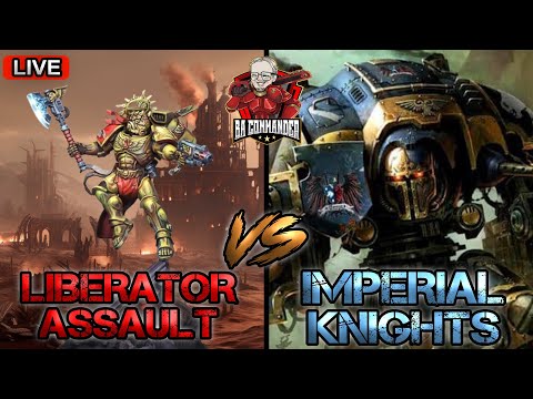 Blood Angels (LAG) vs Imperial Knights (2k Battle!)