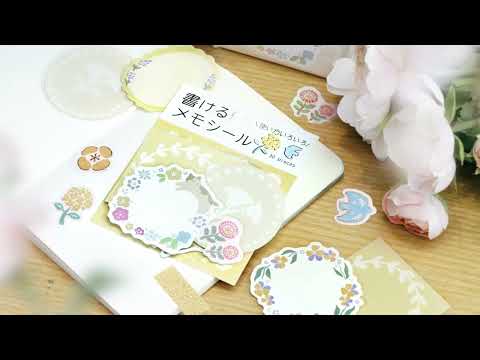 【24.7】メモシール《花日和》