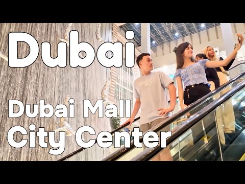 Dubai 🇦🇪 Amazing City Center, Dubai Mall [4K] Walking Tour