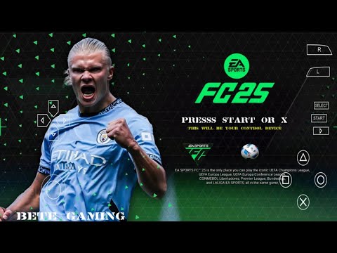 EA SPORTS FC 25 PPSSPP MOD ENGLISH VERSION LATEST UPDATE PES 2025 PSP CAMERA PS5