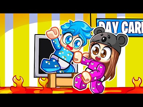 ANGELAZZ and REFTZY ESCAPE EVIL DAYCARE in ROBLOX!