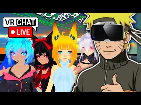 🔴RIZZING Up Girls Anime VRCHAT pt 2 LIVE🔴