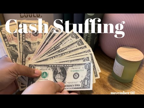 Cash Stuffing + Savings Challenges | $100 | Low Income | Single Mom | November Week