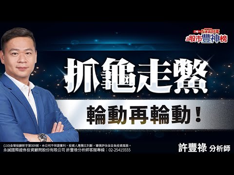 抓龜走鱉 輪動再輪動！｜2024/12/11｜ 許豐祿 分析師｜股市豐神榜