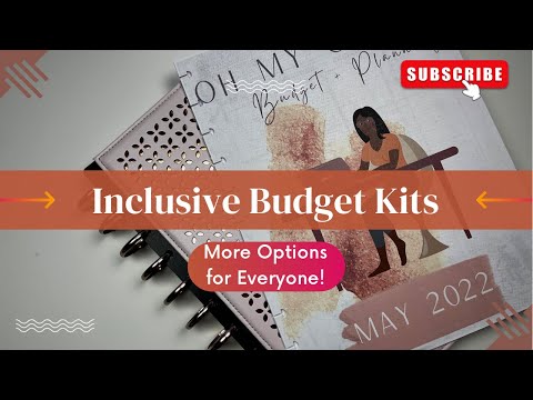 *NEW* More Inclusive Budget Kit Designs in Etsy Shop | Budget With Me & More Printables by Request