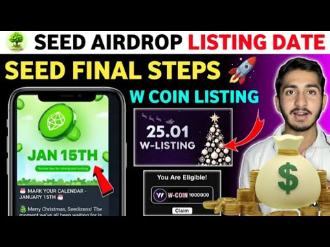 Seed Airdrop listing seed Airdrop withdrawal #tabraizshams #seedairdrop #seedupdates #newcoinupdate