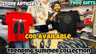 Cheapest Summer Collection | Store Articles | Tshirts@250/- Only | COD Available...