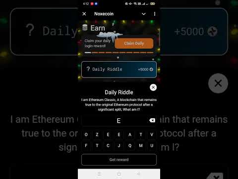 "Noxecoin Daily Riddle | January 2, 2025 | Solve & Earn Rewards!"