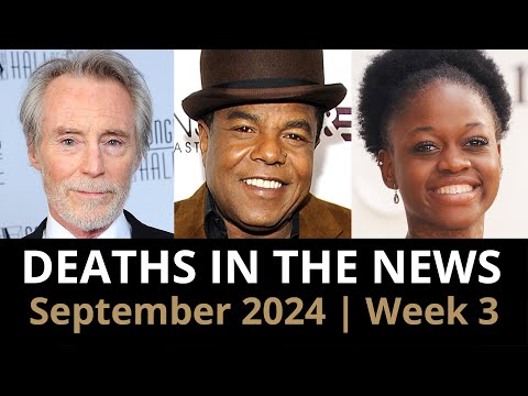 Who Died: September 2024 Week 3 | News