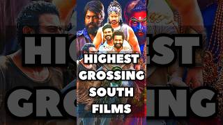 TOP 5 HIGHEST GROSSING SOUTH FILMS #southindiancinema #tollywoodnews #pushpa2 #rrr #bahubali2 #kgf