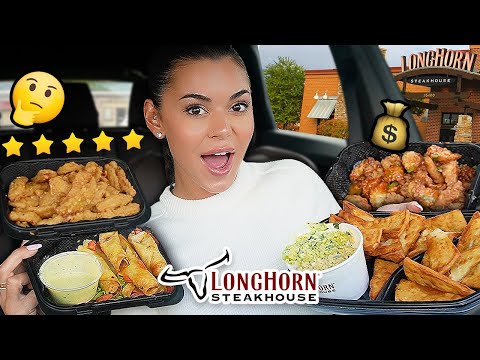 I Ordered EVERY Appetizer at LONGHORN! (*Rating BEST to WORST*)