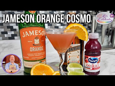 Jameson Orange Cosmopolitan - The Coolest Twist On A Classic Cocktail!