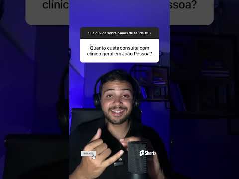 Quanto custa uma consulta em João Pessoa PB? #planodesaude #shorts