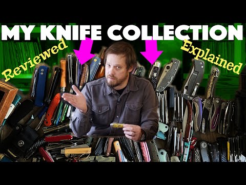 Piles of Knives:  My Knife Collection Overview and Review