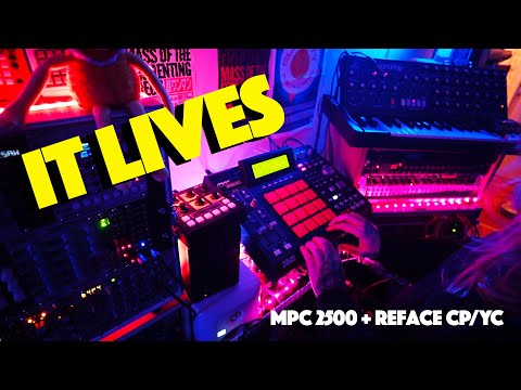 Beat making with the MPC 2500 (JJOSXL) + Reface YC / CP