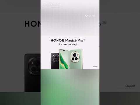 "Honor Magic 6 Pro 5G: Design and Display Excellence!"#shorts #yt #honormagic5pro #honor #magic6pro