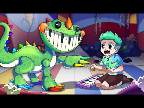 Pianosaurus sad ORIGIN Story - Poppy Playtime Chapter 4 animation