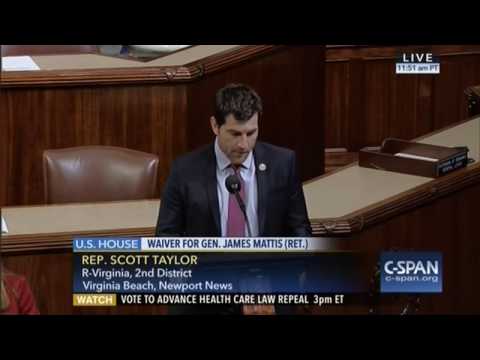 Congressman Taylor on The House Floor Today