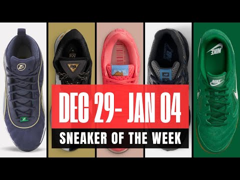 SNEAKER DROPS This Week🔥DEC 29 - JAN 04