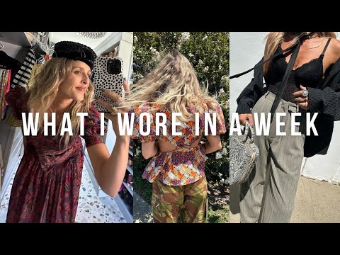 WHAT I WORE IN A WEEK/ SEPTEMBER OUTFIT IDEAS