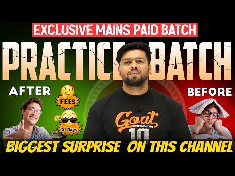 PAID PRACTICE BATCH BY ABHAS SAINI FOR SSC CGL MAINS 2024 ! Confidence booster Batch