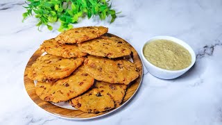 Karnataka Special Maddur Vade Recipe | Maddur Vada Recipe | Easy evening snacks recipe |