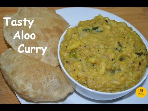 Aloo Curry For Poori | Tasty Potato Curry Recipe For Poori | Chapathi