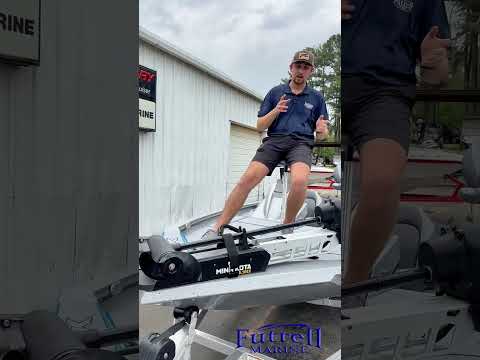 Minn Kota Trolling Motor on Xpress Boat