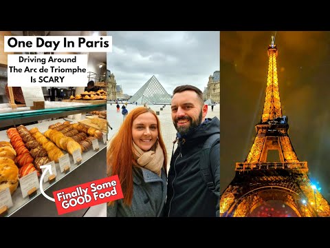 One Day In Paris - A CRAZY Drive Around Paris On A Friday Night & Amazing Patisseries And Landmarks