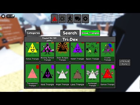 Roblox Find The Triangles Walkthrough - All Triangles (Part 1)