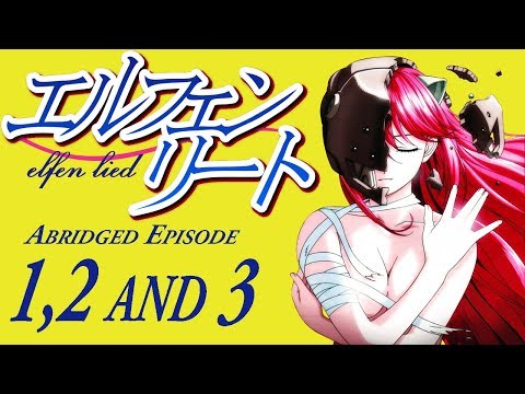 Elfen Lied Abridged Shorts 1, 2 and 3