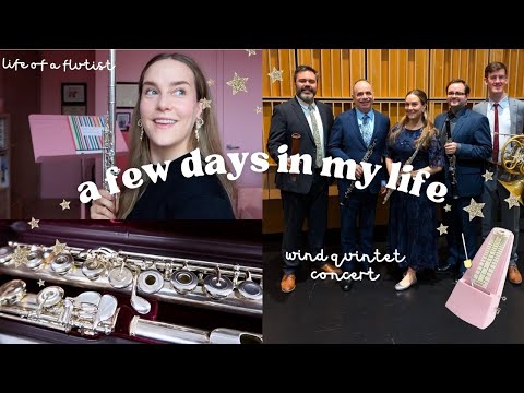 Concert vlog 🎶 performing in a museum | a few days in the life of a professional flutist