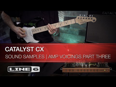 Line 6 | Catalyst CX | Sound Samples | Amp Voicings Part Three