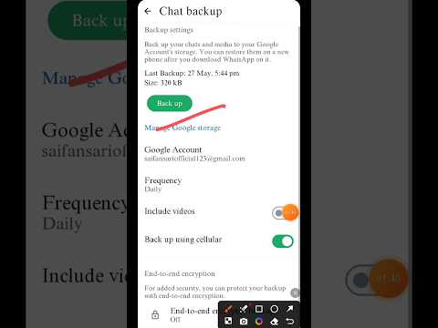 WhatsApp chat backup kaise kare | whatsapp delete message recovery #whatsapp