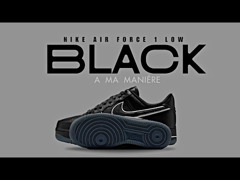 BLACK 2025 A MA MANIÉRE x Nike Air Force 1 Low DETAILED LOOK + PRICE