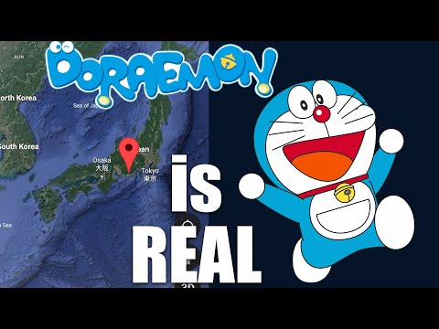 Doraemon is real 😍😍😍 Found on Google Earth and Google Maps 😱