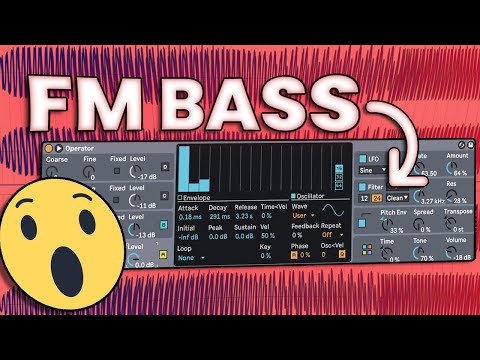 FM Bass Tones with Ableton Operator (Super Thick!)