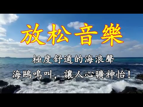 極度舒適的海浪聲，海鷗鳴叫，讓人心曠神怡，放鬆解壓 -  輕音樂 - 絕美的靜心放鬆音樂 - 放鬆音樂 Relaxing  Music