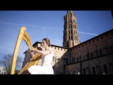 Quévenette - a Breton folk music-inspired Celtic lever harp solo