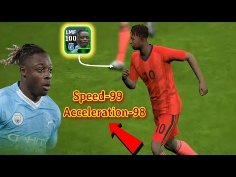 100 Booster Card J.Doku Review 🤯👍 | Efootball 2024 Gameplay J.Doku#efootball #viral #pes